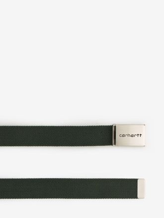 Carhartt Work in Progress Clip belt chrome opuntia