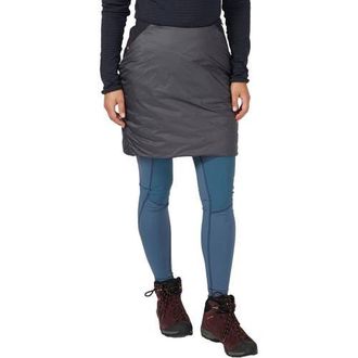 RAB Cirrus Insulated Skirt - Womens in Black/graphene at Nordstrom, Size Small
