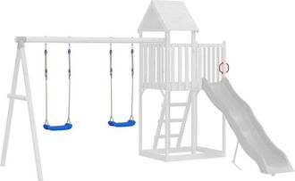 vidaXL Columpios Con Cuerdas 2 Unidades Polietileno Azul 37x15 Cm Vidaxl