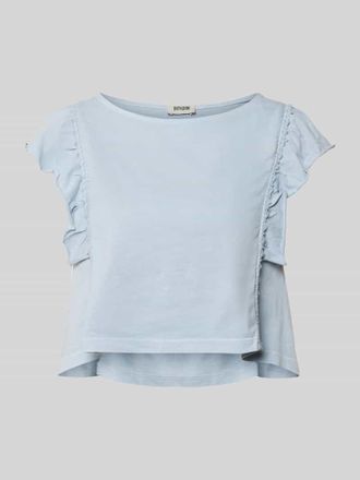 Drykorn Drykorn T-Shirt mit Schmetterlings&auml;rmeln Modell MIRIEL in Hellblau, Gr&ouml;&szlig;e XL