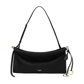 Alaia Le Click East West Medium Schoudertas - Dames - Schoudertassen - Zwart - ONE Size - Nylon - Tassen
