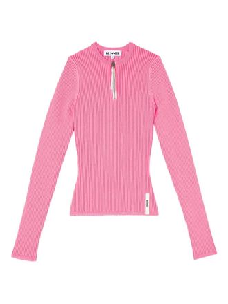 Sunnei Sweater met ronde hals - Roze