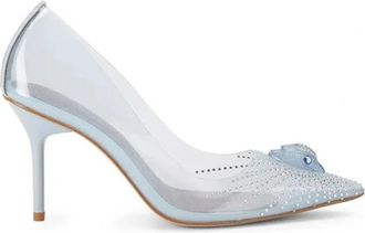 Kurt Geiger London Eagle Vinyl Court - Dames - Pumps - Blauw - 36 EU - Schoenen