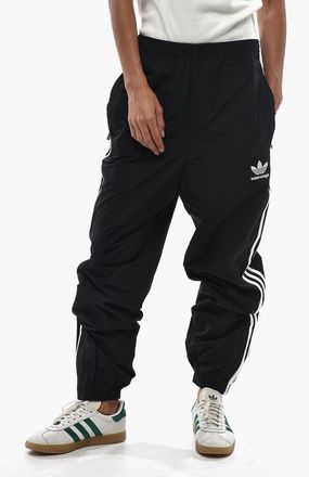 Balenciaga ADIDAS Joggers in Cotone e Nylon con Bande Laterali a Contrasto Balenciaga