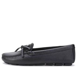 Prada (WMNS) PRADA Saffiano Leather Driving Loafers Black 1DD071_053_F0002_F_005