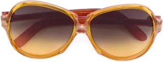 Saint Laurent Pre-owned Acetate sunglasses - Dames - Vintage Accessoires - Veelkleurig - ONE Size - Vintage