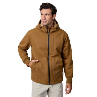 Free Country Mens Wind River Burly Canvas Softshell Jacket