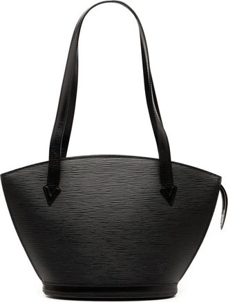 Louis Vuitton 2001 Epi Saint Jacques PM schoudertas met lange band - Zwart