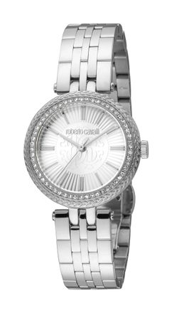 Roberto Cavalli Womens Watch - Silver - One Size