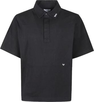 Rhude Polo Vestibilit&agrave; Rilassata - - Tops - Uomo - Nero - M