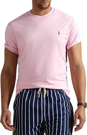 Polo Ralph Lauren Big & Tall Soft Touch T-Shirt in Carmel Pink at Nordstrom, Size 4Xlt