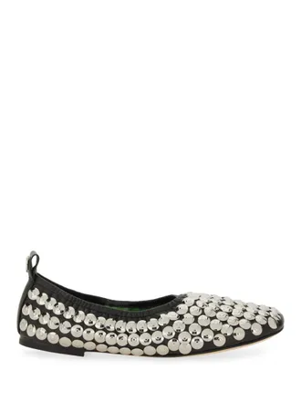 Tory Burch Black Slip on Ballet Flats