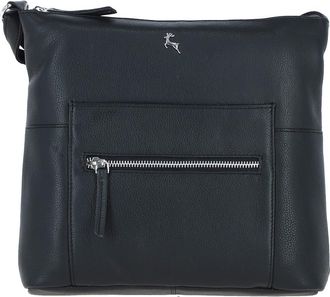 Ashwood Leather Womens Bondoran Versatile Real Shoulder Bag - Black - One Size