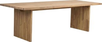 Rowico Nachhaltiger Massivholztisch Emmet 240 x 95 cm - Eiche Natur