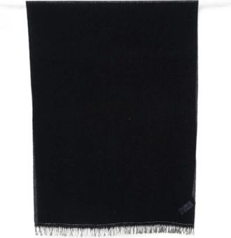 Fabiana Filippi Accessoires, Dames, Blauw, ONE Size, Geweven Rechthoekige Sjaal