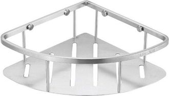 OEM Estante Esquinero Para Ducha - Montaje En Pared, Acero Inoxidable Cepillado
