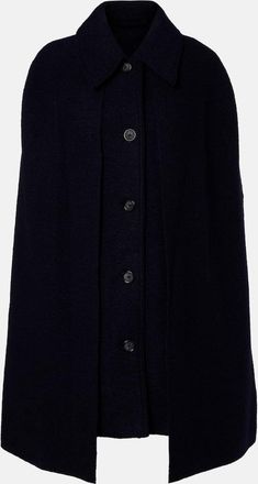 Toteme Wool boucl&eacute; cape