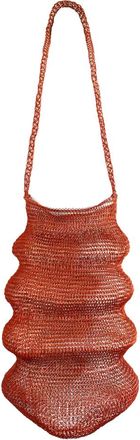 Brunna.Co The Shell Handwoven Wire Ba in Copper at Nordstrom, Size Small