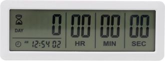 OEM Gran Temporizador Digital De Cuenta Regresiva: 999 D&iacute;as Para La Graduaci&oacute;n (blanco)