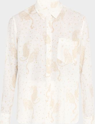 Rails Charli Linen Button-Front Shirt