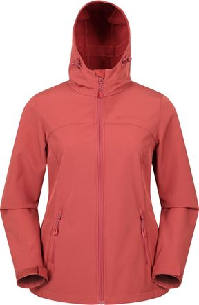 Mountain Warehouse Dames/Dames Exodus waterafstotend softshell jack (Gebrande sinaasappel)
