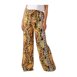 Louizon Dames, Broeken, Veelkleurig, Maat: XS