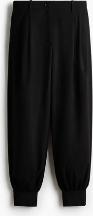 H&M Hose mit Balloon Leg - Schwarz