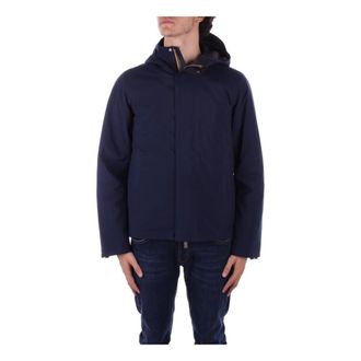 K-Way Hooded Zip Coat with Pockets