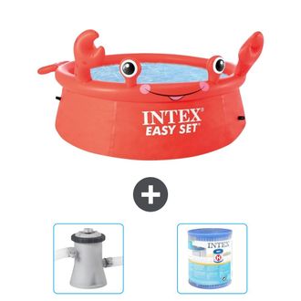 Intex Piscina Easy Set Redonda - Cangrejo - 183x51 Cm - 5-piezas S21268