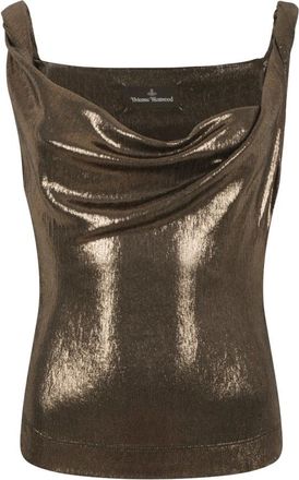 Vivienne Westwood Donna, Top, Marrone, M, new