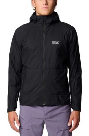 Mountain Hardwear Kor AirShell Hooded Jacket in Black at Nordstrom, Size Xx-Large