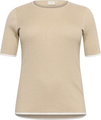 Kaffe Curve Donna, Maglie, Beige, S, new