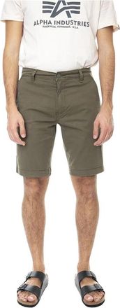 Levi's XX Chino Short II - Heren - Korte Broeken - Groen - W28 - Katoen - Korte Broeken