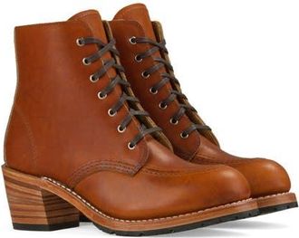 Red Wing Shoes Clara Boot in Oro Legacy Leather at Nordstrom, Size 5