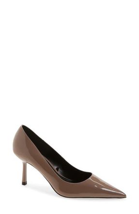 Mango Court Pointed Toe Pump in Dark Beige at Nordstrom, Size 6.5Us