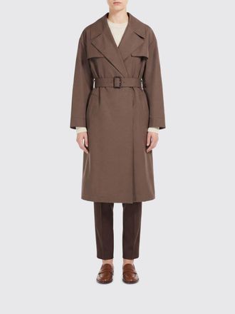 Max Mara Trench a doppiopetto in misto cotone