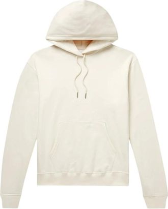 John Elliott + Co Heren, Sweatshirts & Hoodies, Beige, Maat: L Katoen