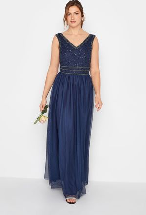 Long Tall Sally Tall Sequin Embellished Maxi Dress