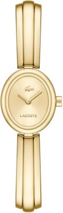 Lacoste Suzanne Oval Bracelet Watch, 18.5mm x 25mm in Gold at Nordstrom
