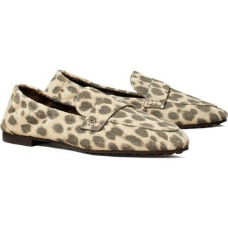 Tory Burch Cheetah Print Loafer in Cheetah Spots at Nordstrom, Size 10.5