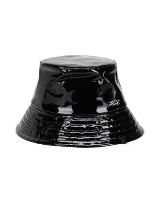 Karl Lagerfeld K/SIGNATURE PATENT BUCKET HAT