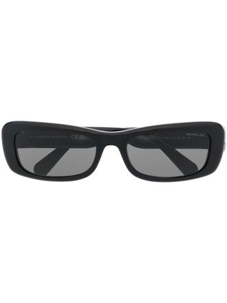 Moncler Minuit rectangle-frame sunglasses - Black