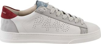 P448 Schoenen, Heren, Wit, 44 EU, Leer, Jack Sneaker