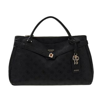 Guess Dames, Tassen, Zwart, Maat: ONE Size Leer