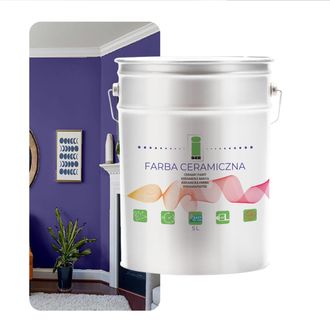 OEM Pintura Cer&aacute;mica Para Pared Lavable Color Lavanda 5l Resistente A Las Manchas