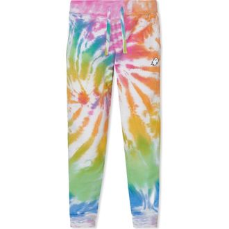 Dalix Mens Ghost Tie Dye Fleece Jogger Pant in Eternity at Nordstrom, Size X-Large