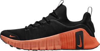 Nike Nike Mens Free Metcon 6 Workout Shoes, Black/Hyper Orange/Hyper Crimson, 11.5 UK