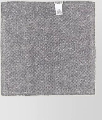 Brunello Cucinelli double face silk square pocket bag