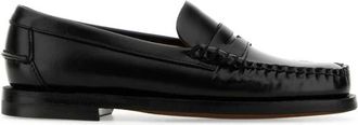 Sebago Classic Dan - Dames - Loafers - Zwart - 42 EU - Leer - Schoenen