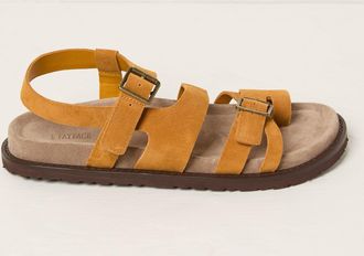 Fat Face FatFace Ochre Yellow Toe Post Sandal